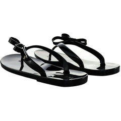 Ted Baker Jassey Bow Womens Black Flip-Flops