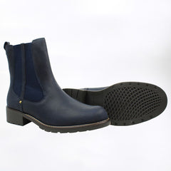 Clarks Orinoco Club Womens Navy Blue Boots No Box