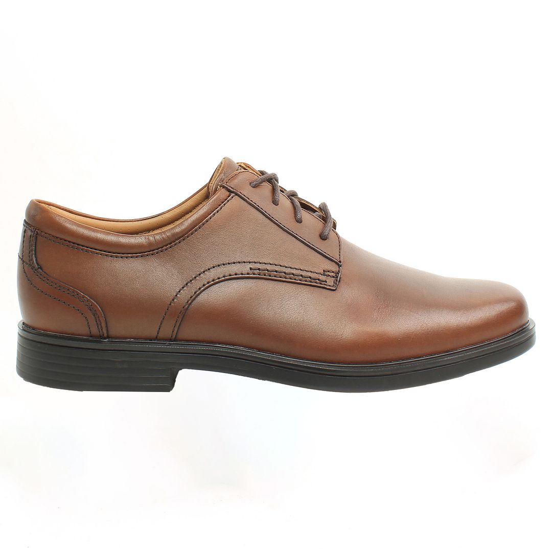 Clarks Un Aldric Mens Brown Shoes NO BOX