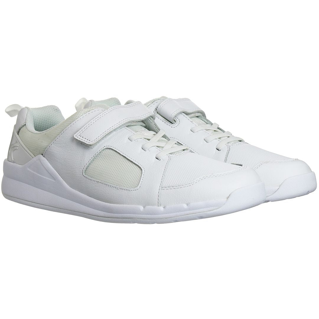 Calrks Orbit Ride Kids White Trainers