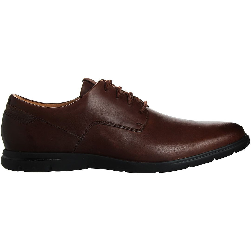 Clarks Vennor Walk Mens Brown Shoes