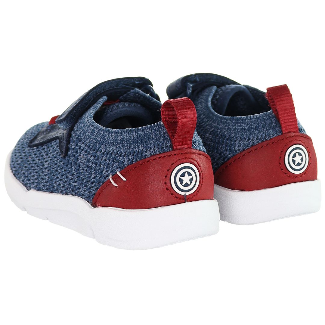 Clarks x Marvel Tri Kids Blue Trainers