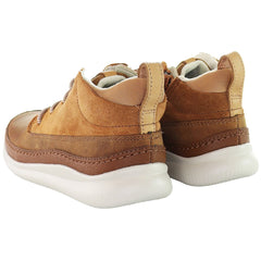 Clarks Crest Air Mid Kids Brown Boots