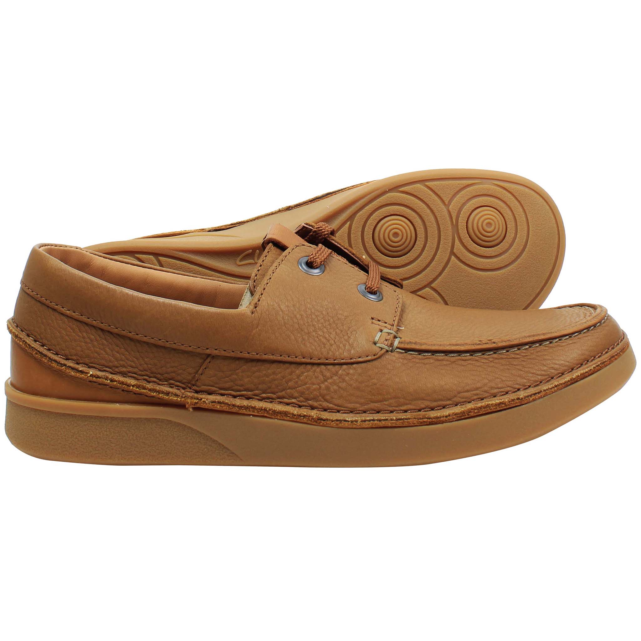 Clarks Oakland Sun Mens Brown Shoes