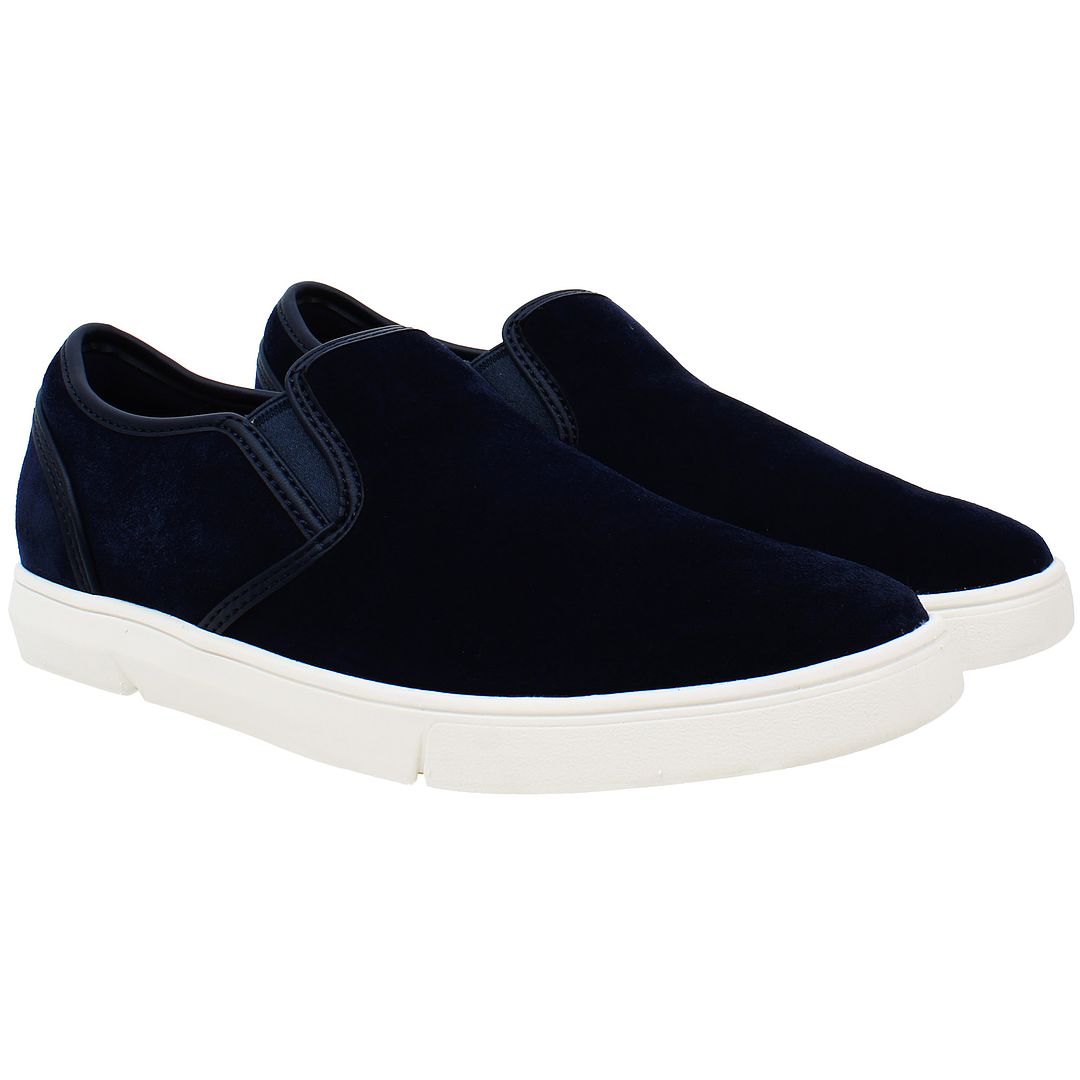 Clarks Landry Step Mens Navy Shoes