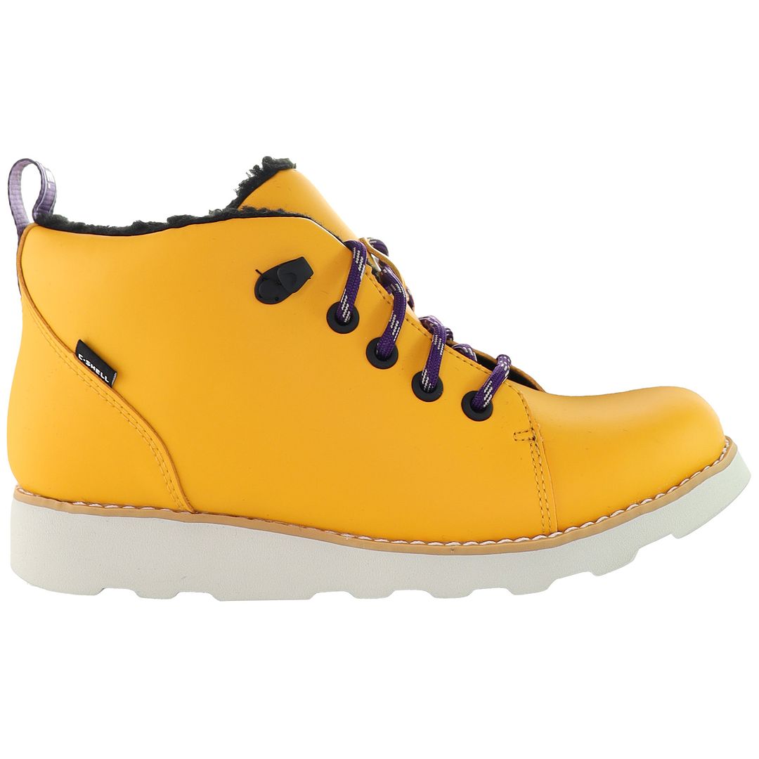 Clarks Tor Hiker Kids Yellow Boots