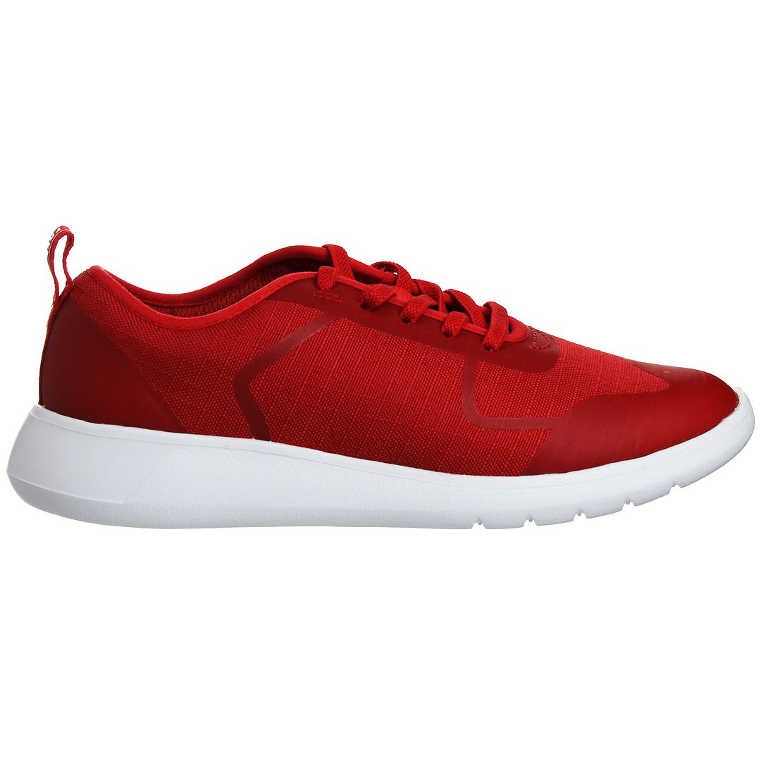 Clarks Scape Soar Kids Red Trainers