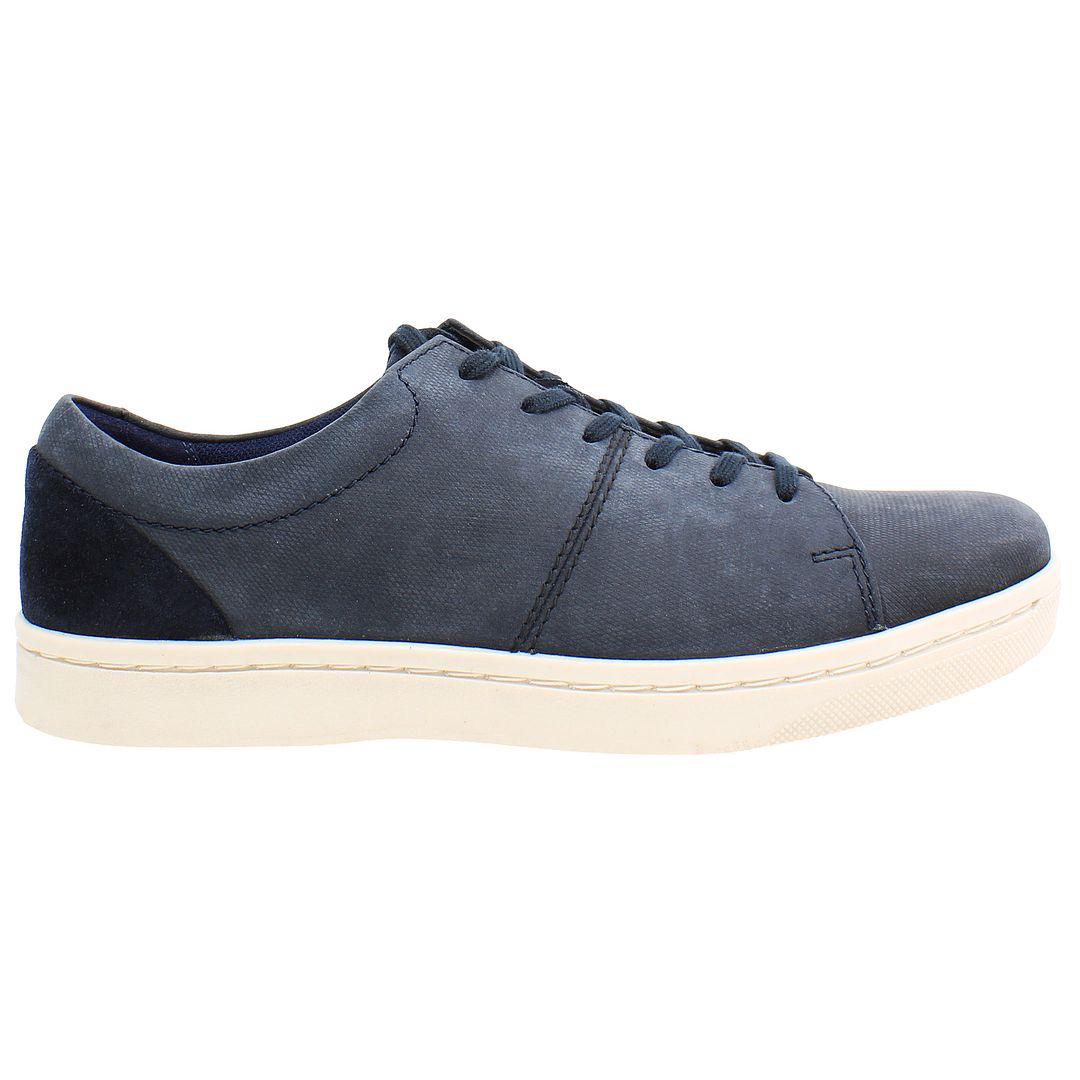 Clarks Kitna Vibe Mens Navy Trainers