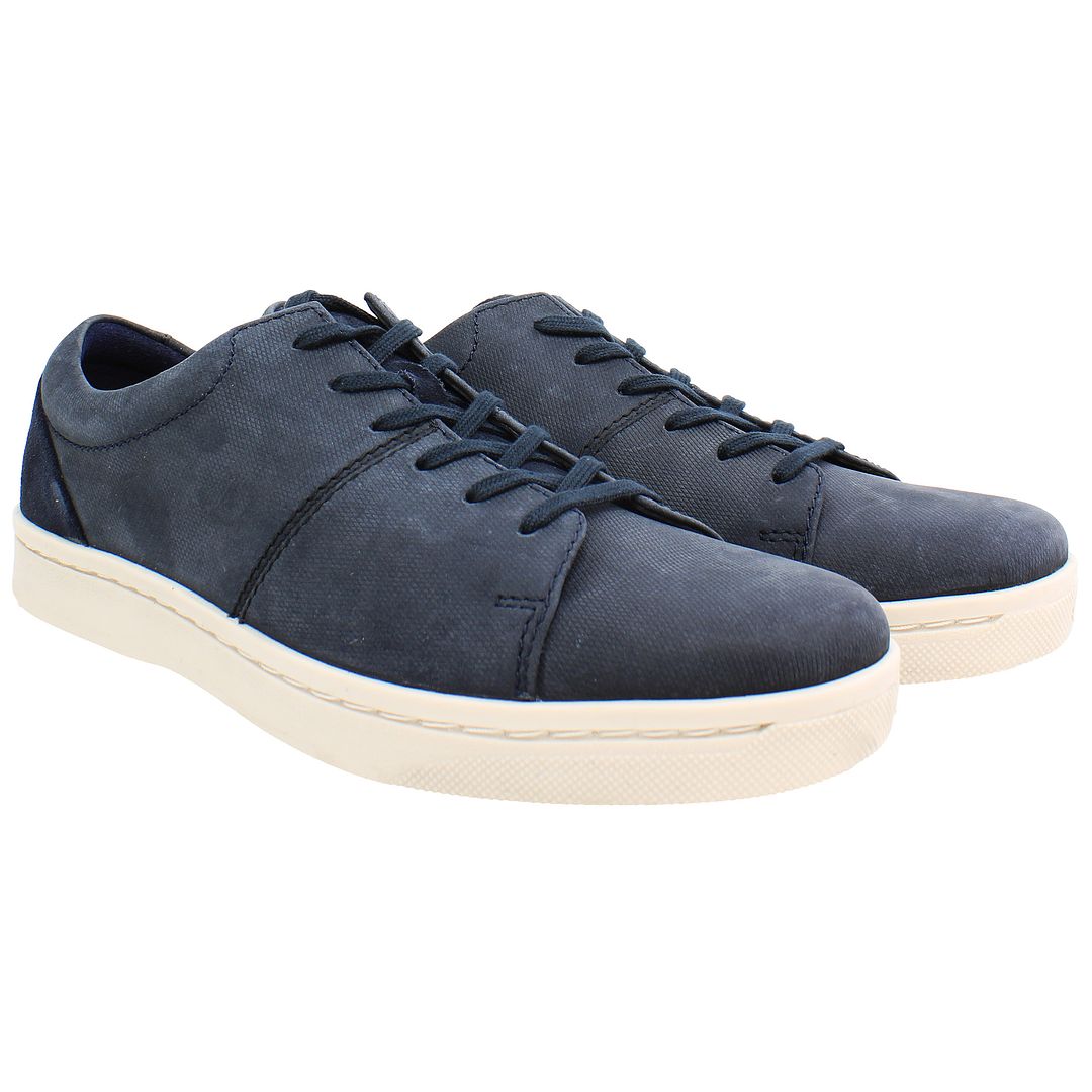 Clarks Kitna Vibe Mens Navy Trainers