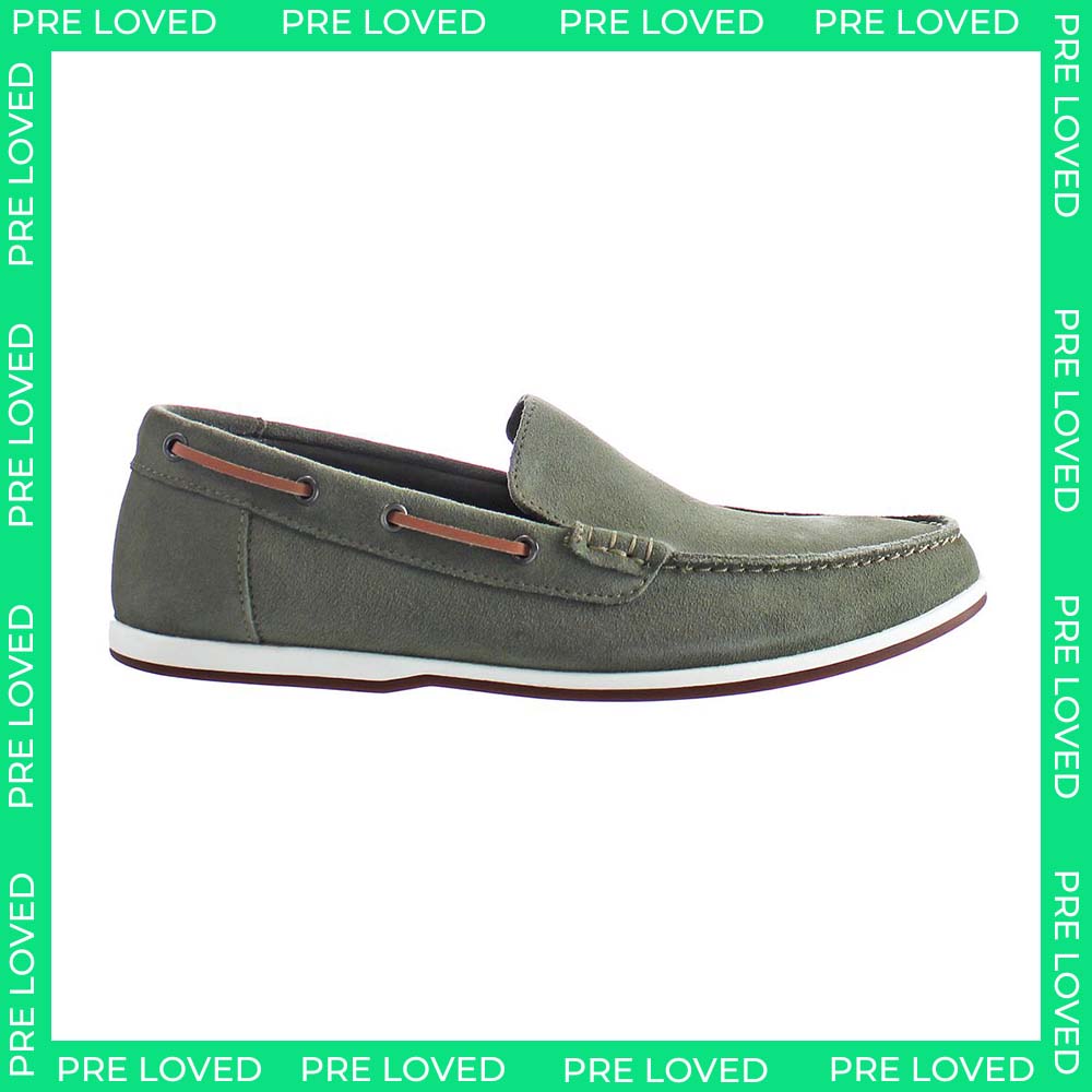 Clarks Morven Sun Mens Green Shoes NO BOX