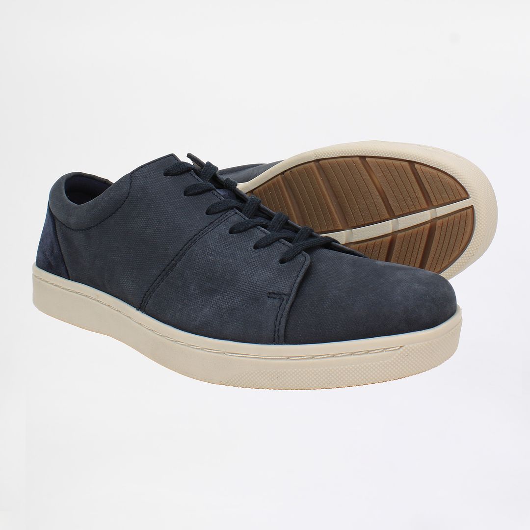 Clarks Kitna Vibe Mens Navy Trainers NO BOX