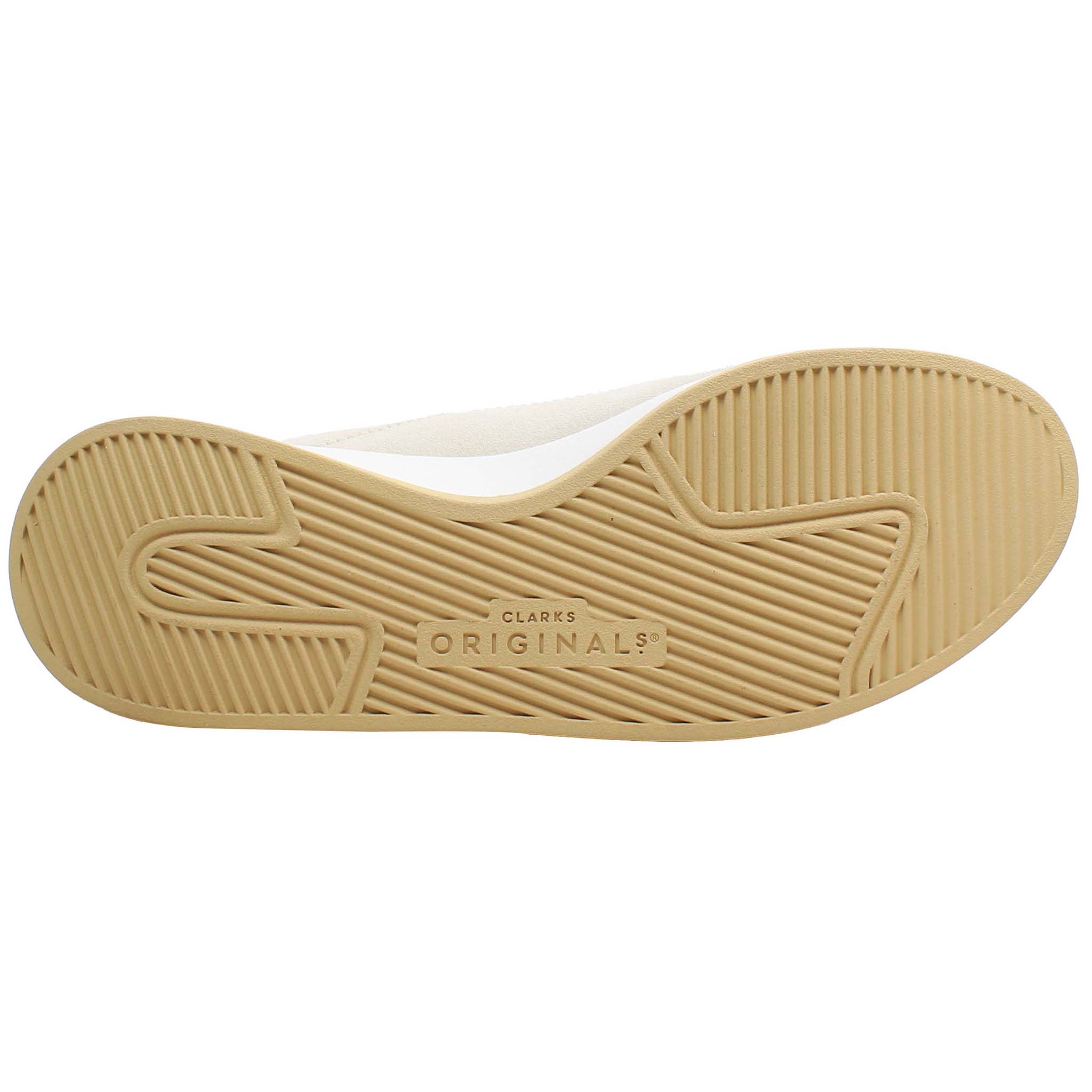 Clarks Kiowa Pace Womens White Trainers