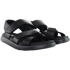 Clarks UnWilmore Band Mens Black Sandals