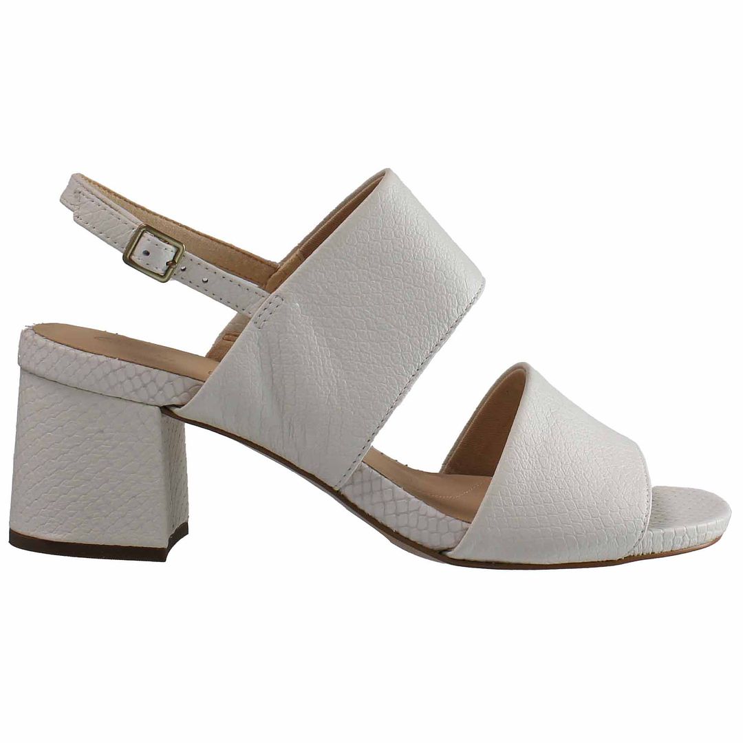 Clarks Sheer55 Womens White Shoes