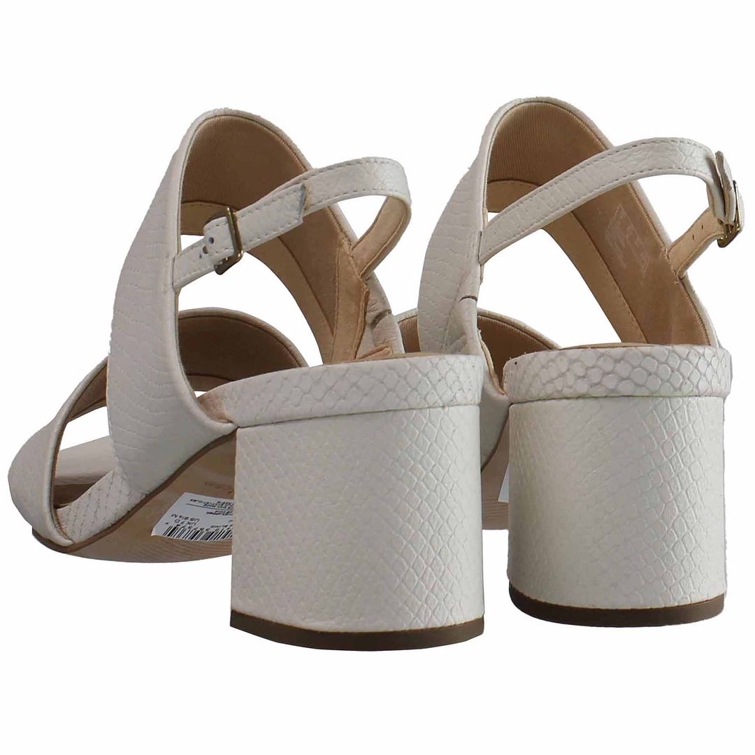 Clarks Sheer55 Womens White Shoes