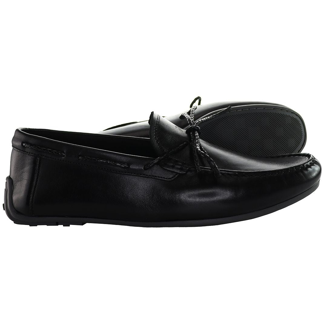 Clarks Reazor Mens Black Boat Shoes