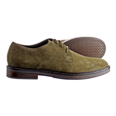 Clarks Paulson Mens Green Shoes