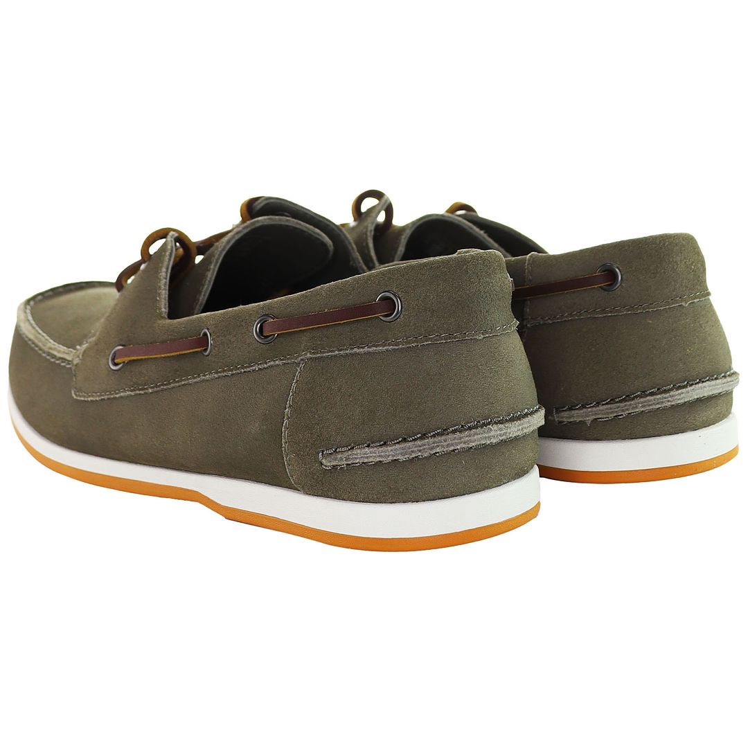 Clarks Pickwell Sail Mens Brown Boat Shoes