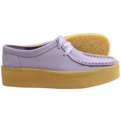 Clarks Wallabee Cup Womens Lilac Shoes