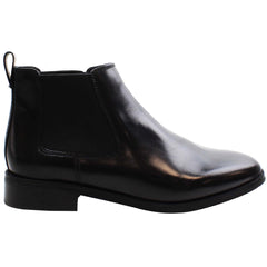 Clarks Ria Womens Black Chelsea Boots