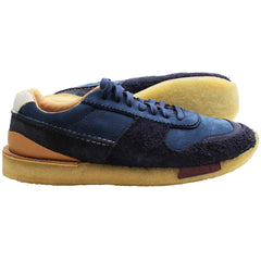 Clarks Torrun Mens Blue Trainers