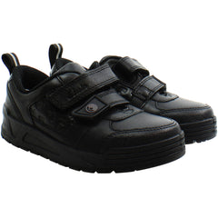 Clarks Palmer Mist Kids Black Shoes