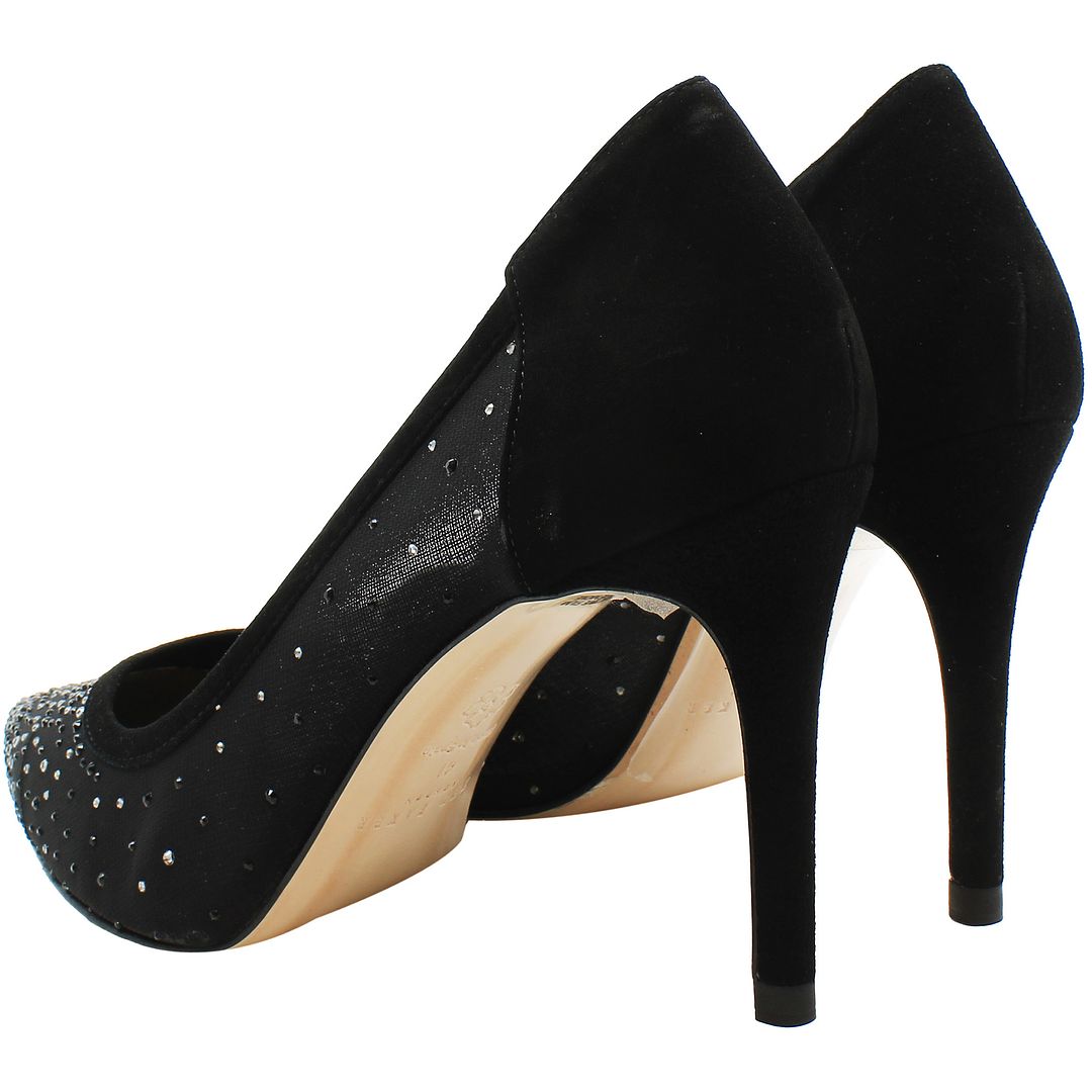 Ted Baker Ryalay Diamante Womens Black Heels