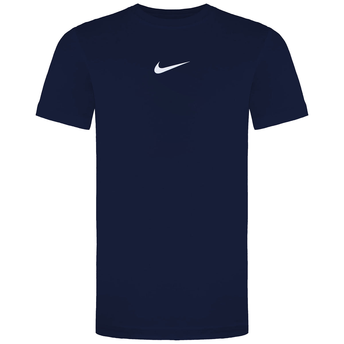 Nike Plain Mens Navy T-Shirt