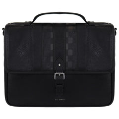 Ted Baker Wavyees Mens Black Satchel Bag