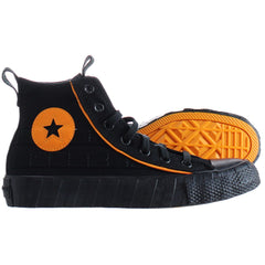 Converse UNT1TL3D Kids Black Trainers