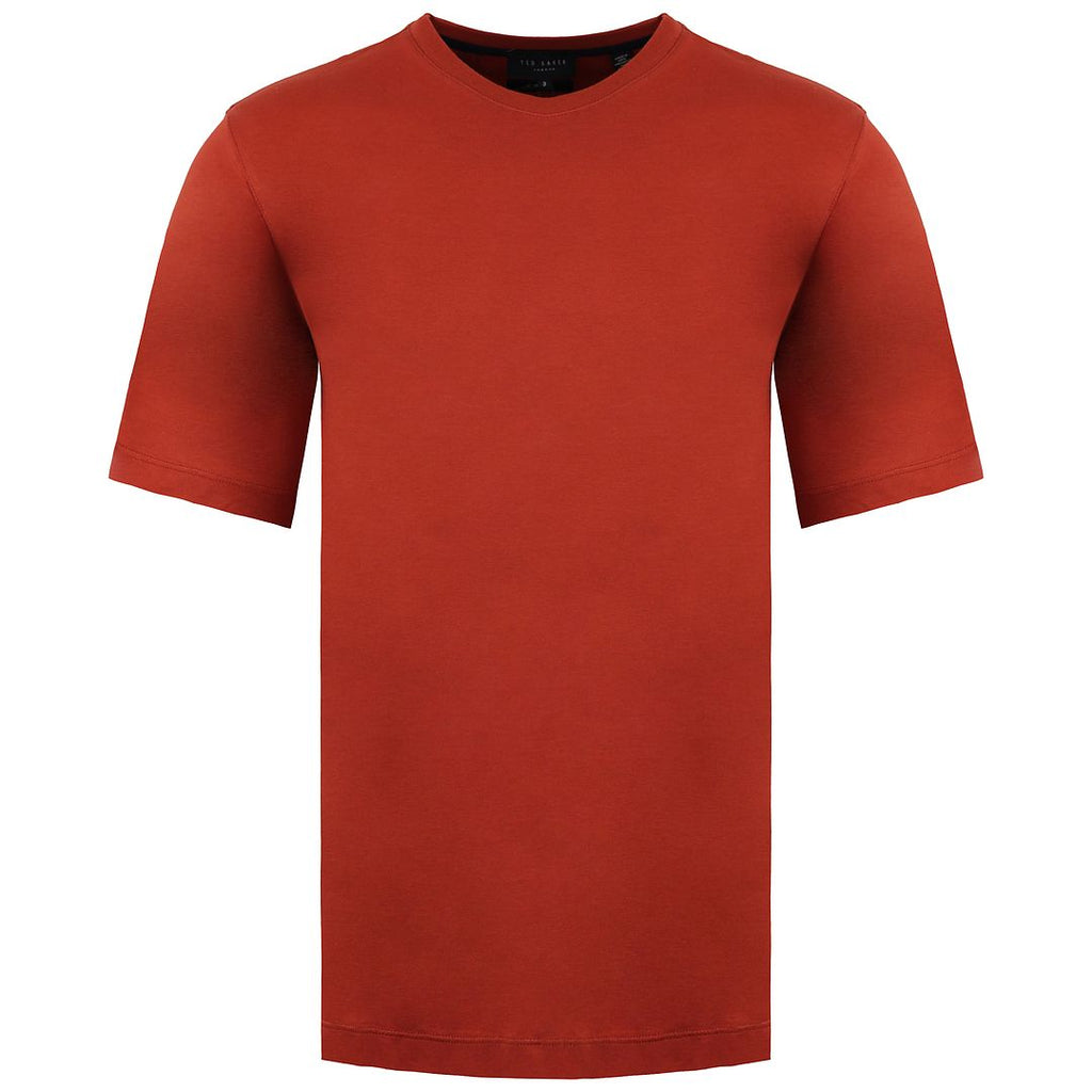 Ted Baker Regular Fit Tywinn Mens Orange T-Shirt