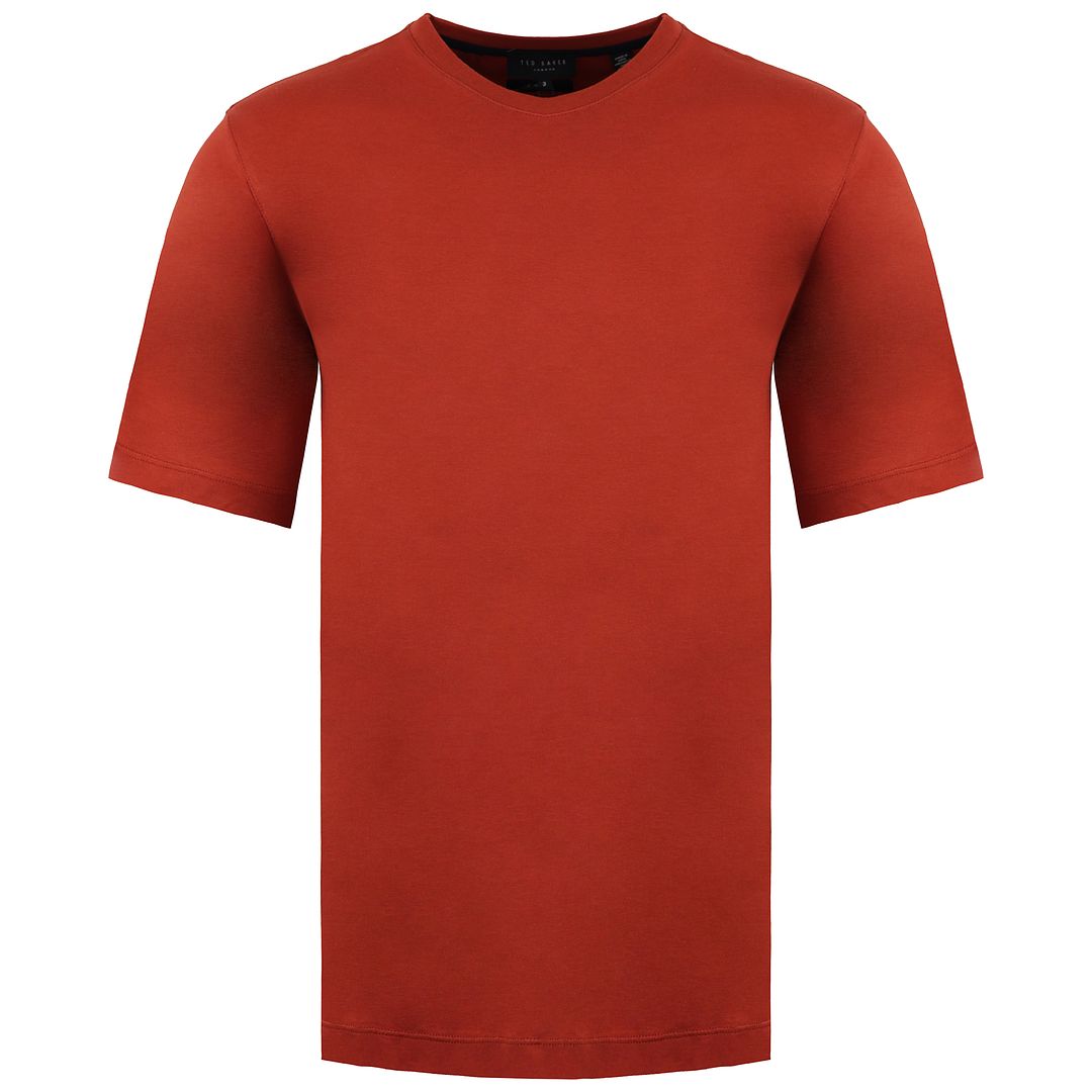 Ted Baker Regular Fit Tywinn Mens Orange T-Shirt