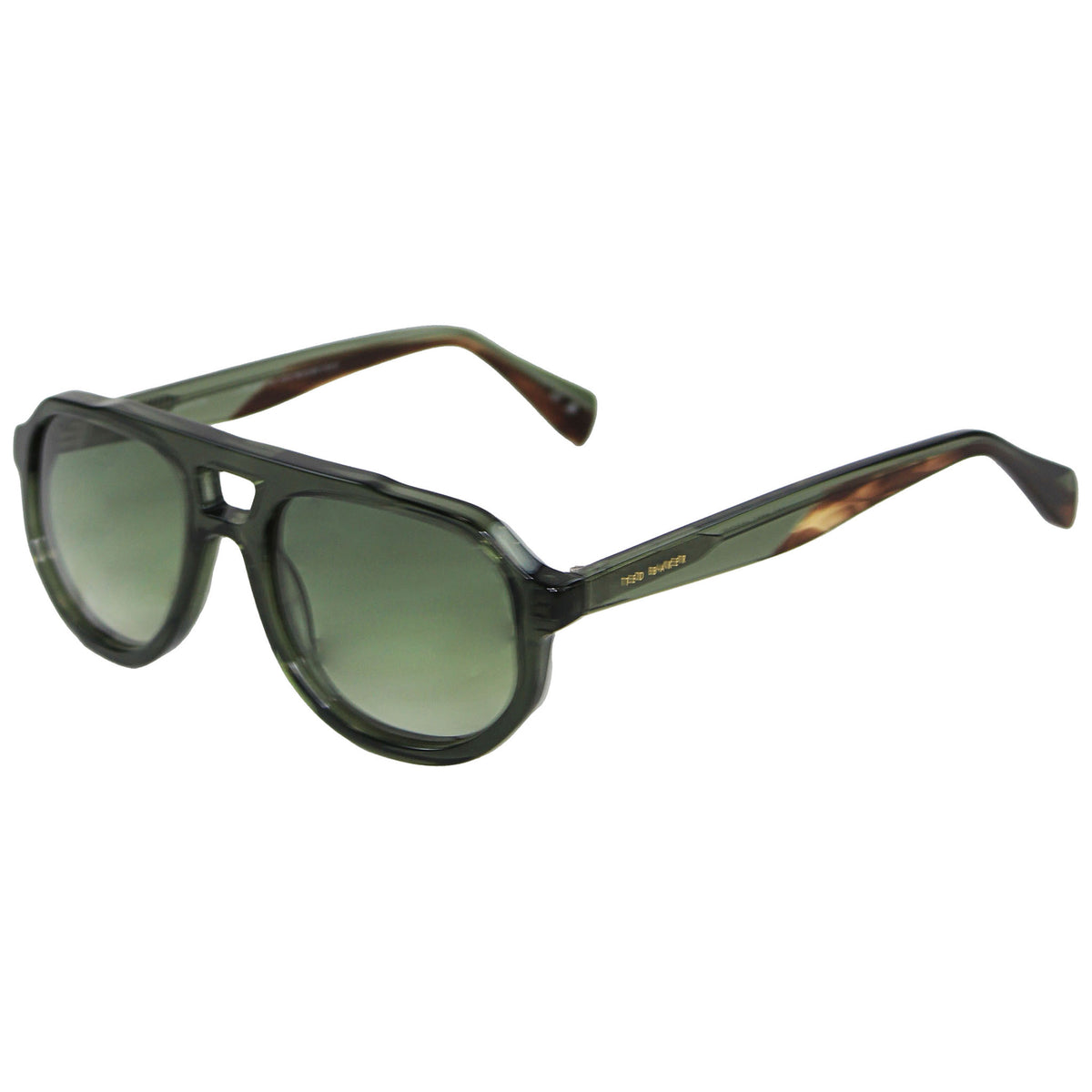 Ted Baker Romaan Mens Green Sunglasses