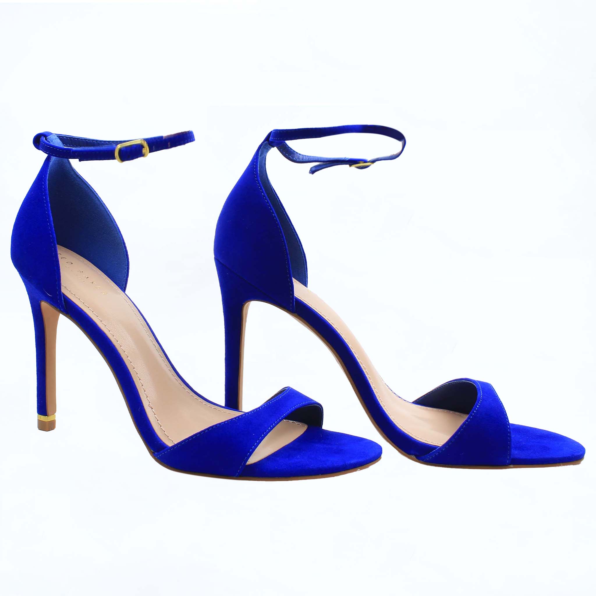 Ted Baker Helmias Open Toe Womens Blue Sandals NO BOX