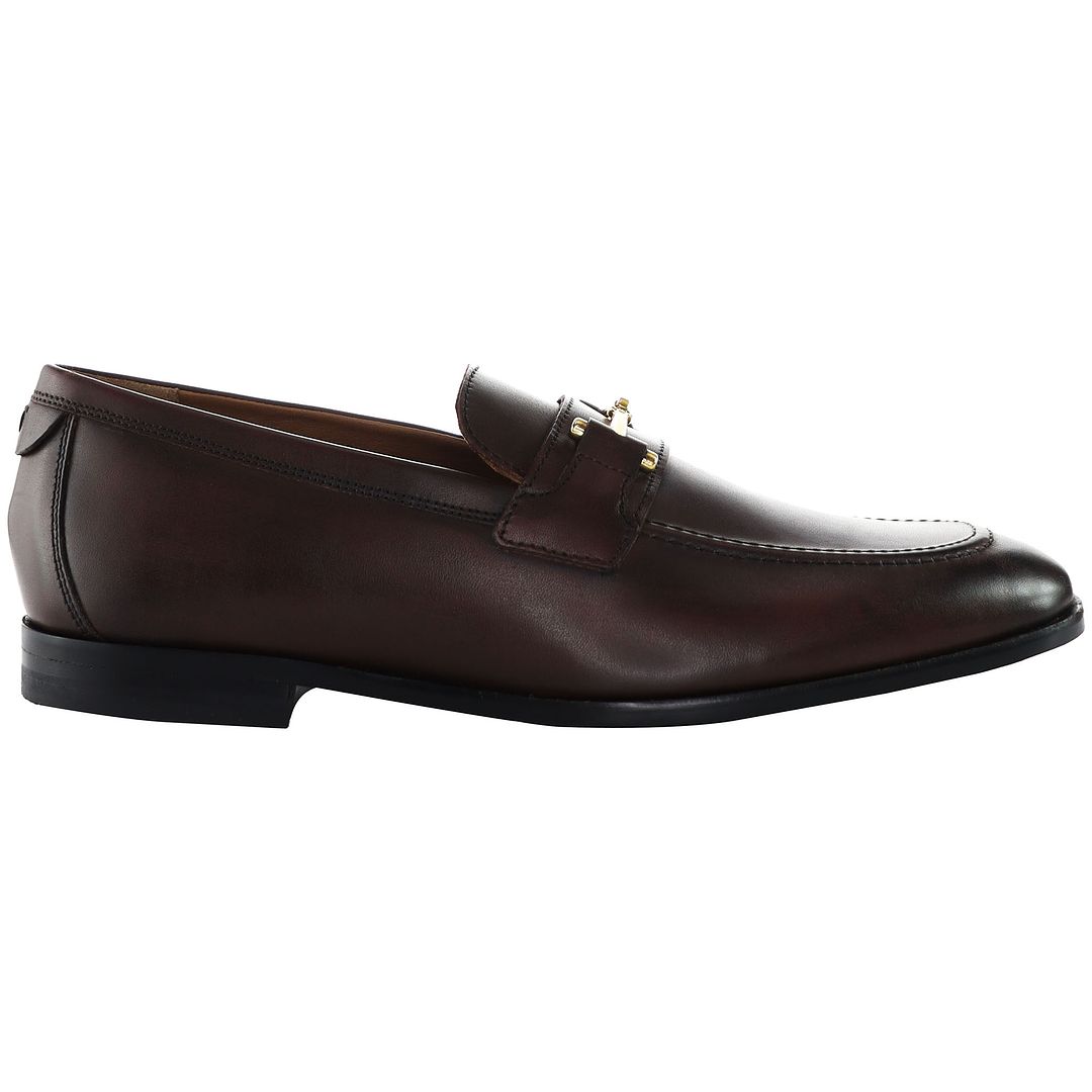 Ted Baker Romulos Snaffle Mens Brown Loafers Shoes