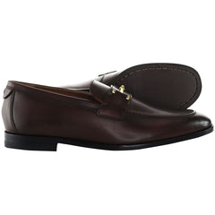 Ted Baker Romulos Snaffle Mens Brown Loafers Shoes