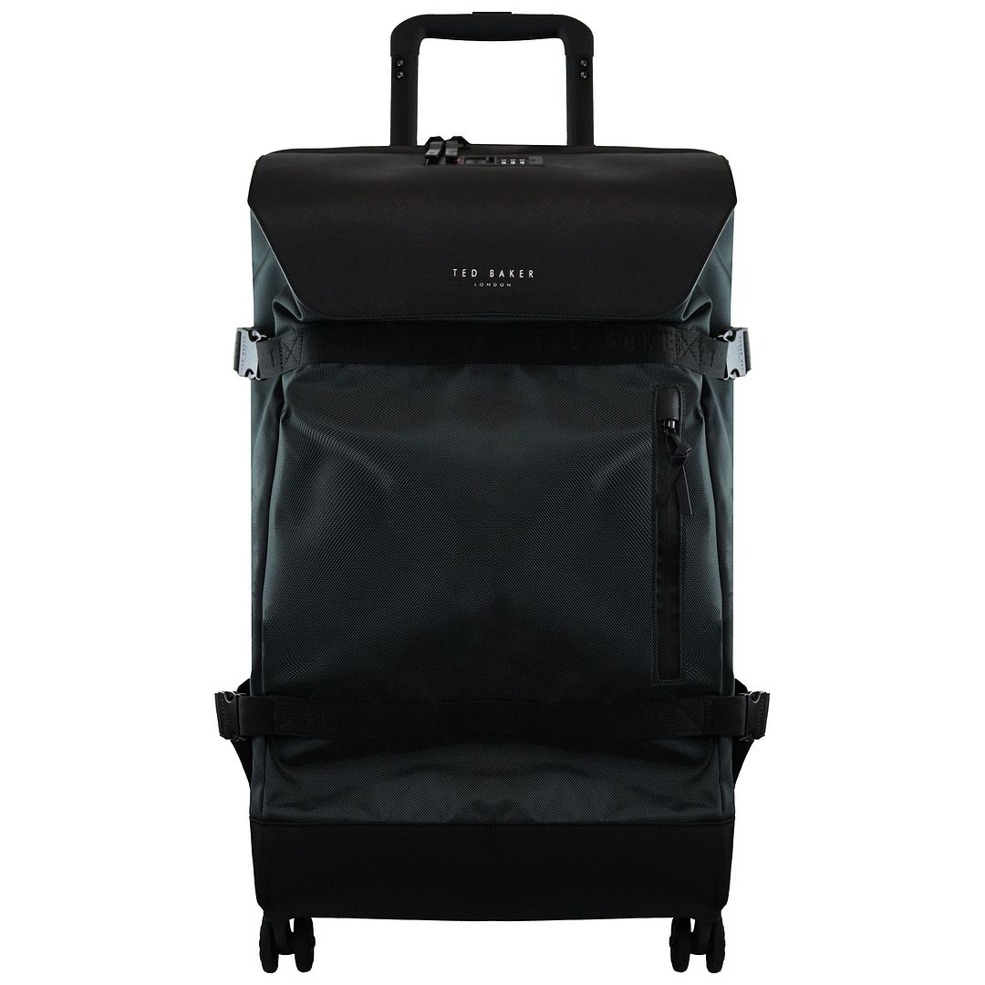 Ted Baker Normnn Nomad Medium Mens Charcoal Suitcase