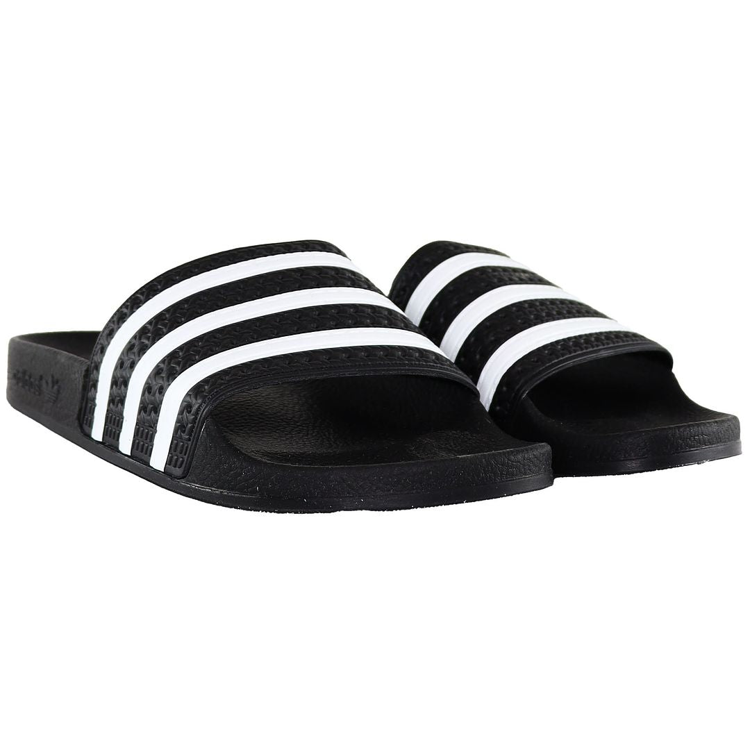 Adidas Adilette Mens Black Sliders