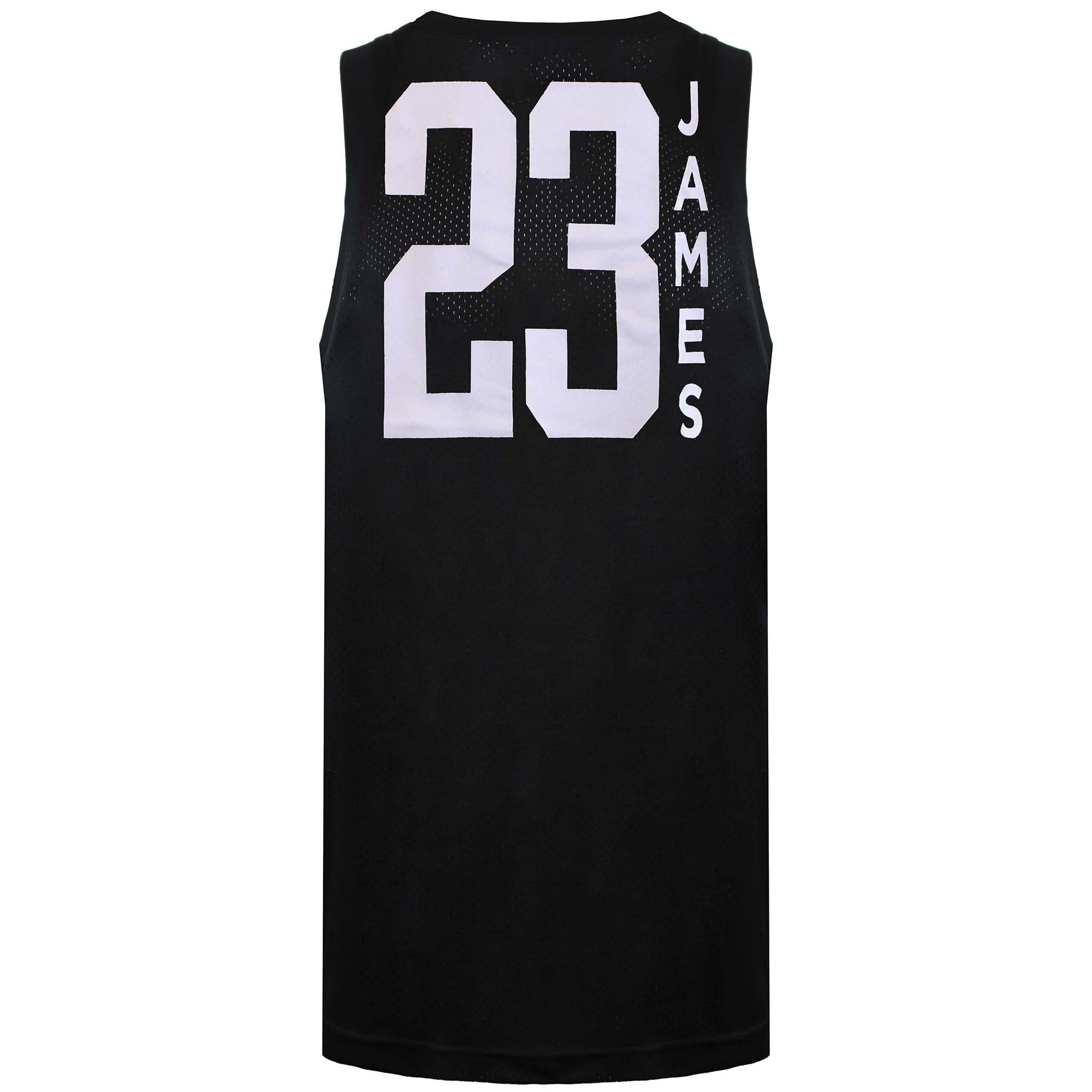 NBA Los Angeles Lakers 23 James Lebron Mens Mesh Vest