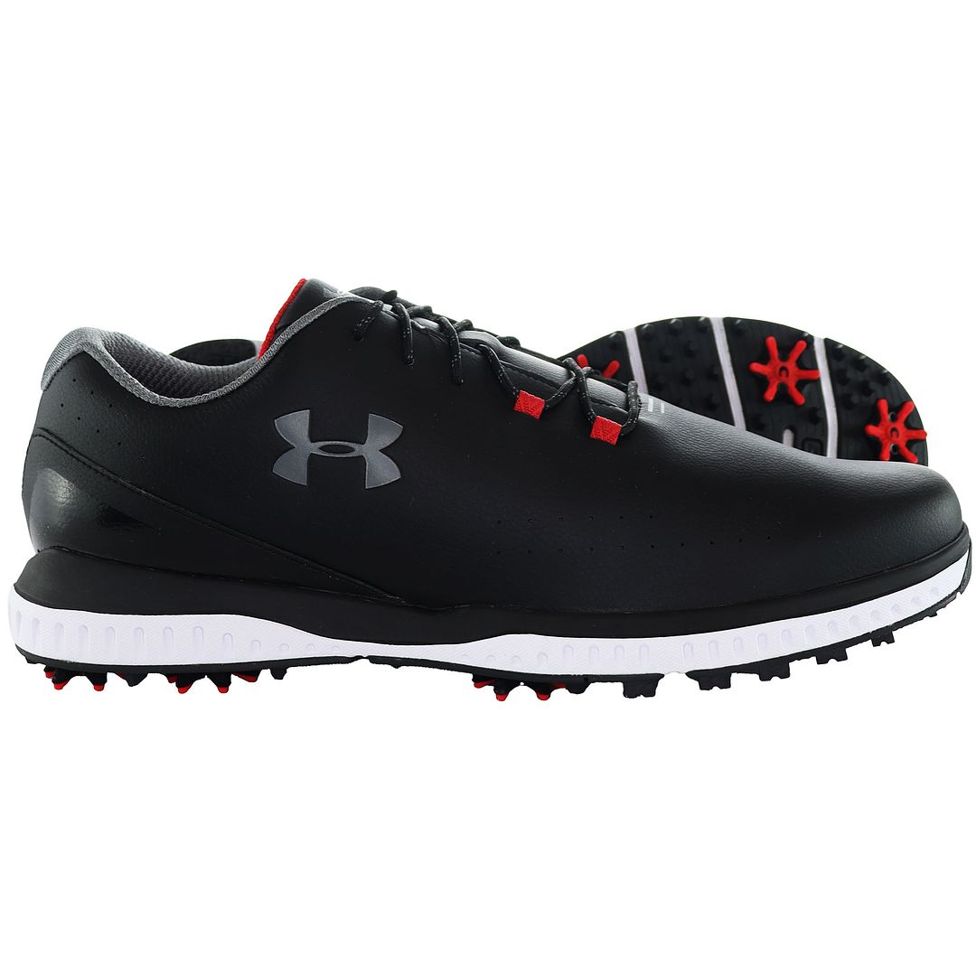 Under Armour Medal RST Mens Black Golf Shoes