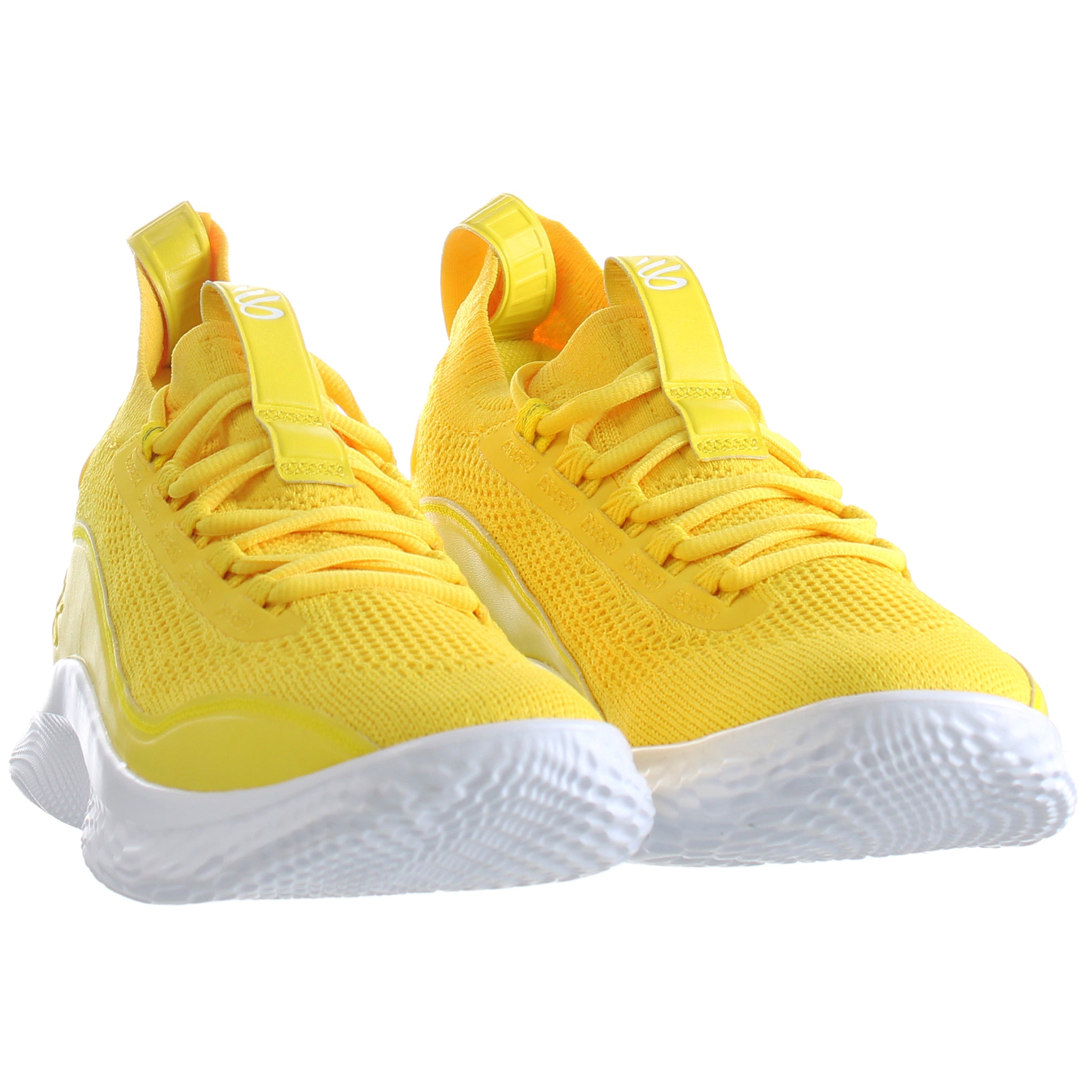 Under Armour Curry Flow 8 Mens Yellow Trainers