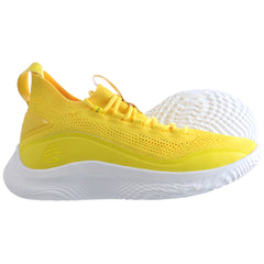 Under Armour Curry Flow 8 Mens Yellow Trainers