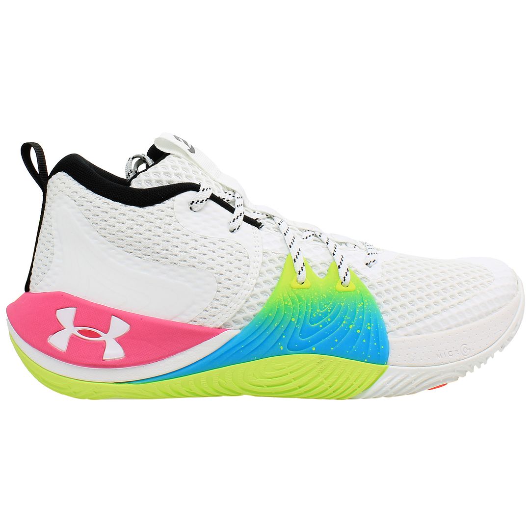 Under Armour Embiid 1 Mens White Trainers