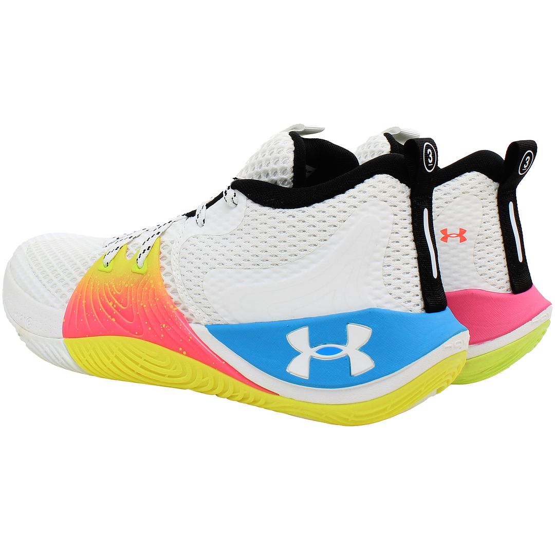 Under Armour Embiid 1 Mens White Trainers