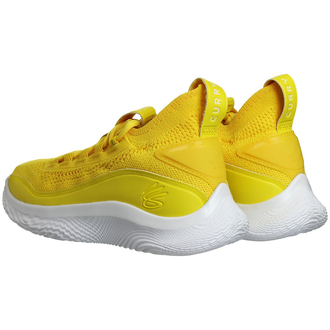 Under Armour Curry Flow 8 GS Kids Yellow Trainers