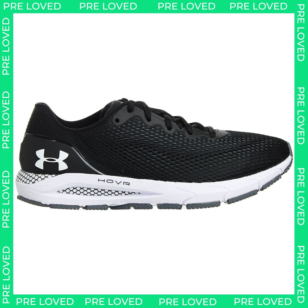 Under Armour HOBR Sonic 4 Mens Black Running Shoes NO BOX