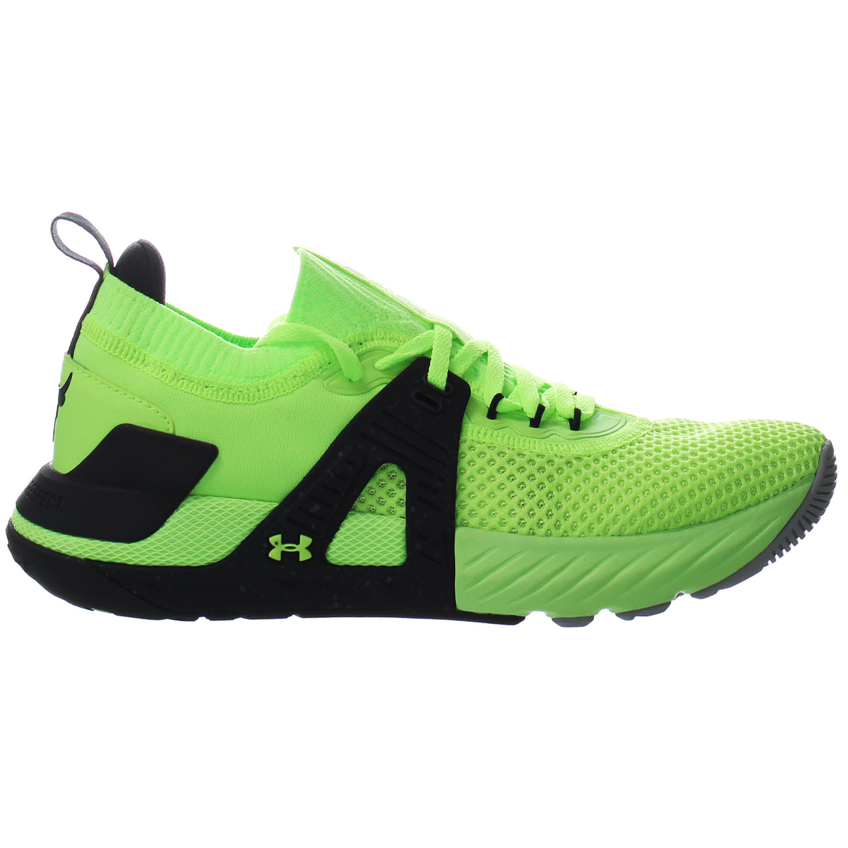 Under Armour Project Rock 4 Mens Green Trainers