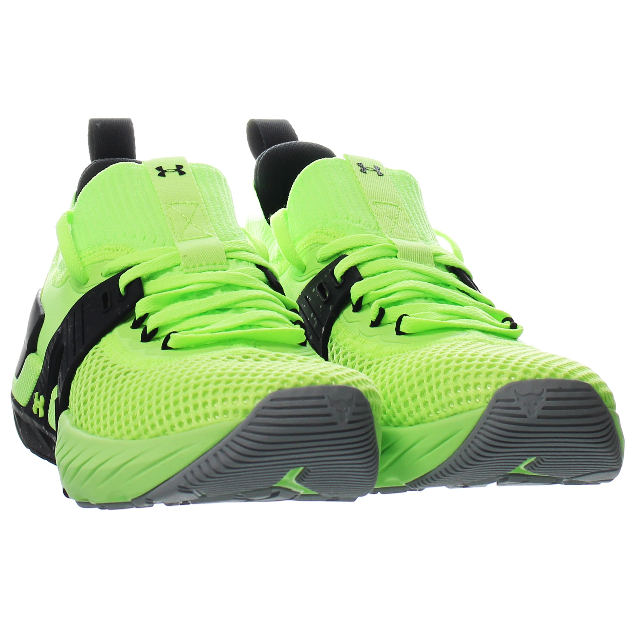 Under Armour Project Rock 4 Green Womens Trainers