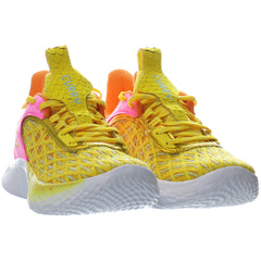 Under Armour Curry Flow 9 Sesame Street Yellow Kids Trainers