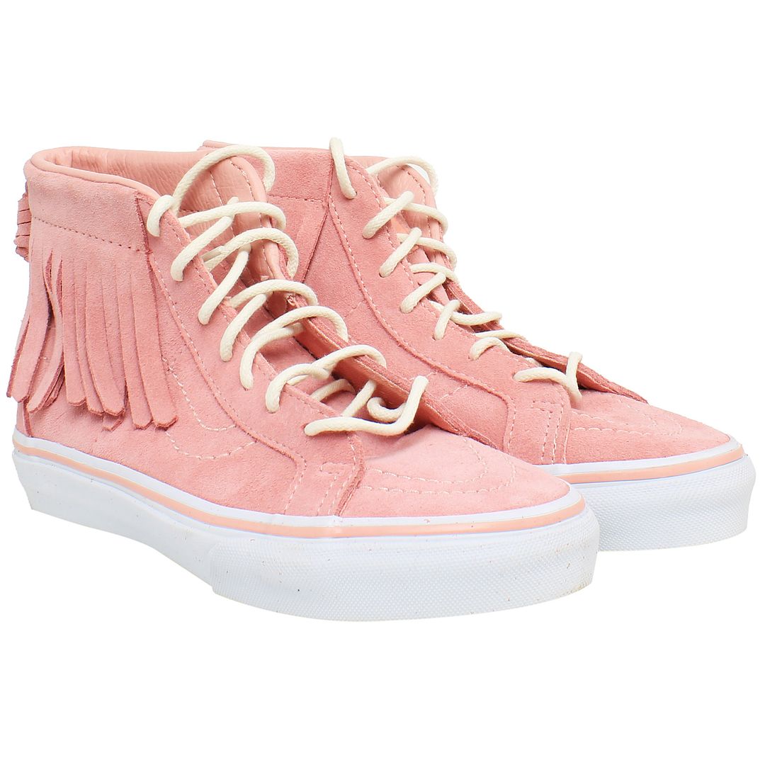 Vans Off The Wall SK8 Kids Pink Plimsolls